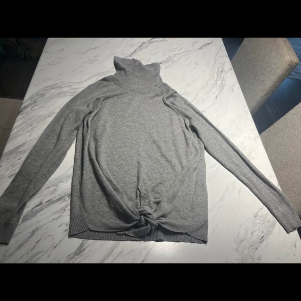 Marciano tie front sweater